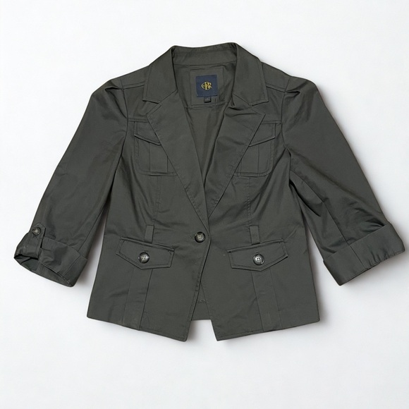 Outback Red (OBR) Women’s Utility Safari Blazer Jacket – Olive Medium - Picture 2 of 9